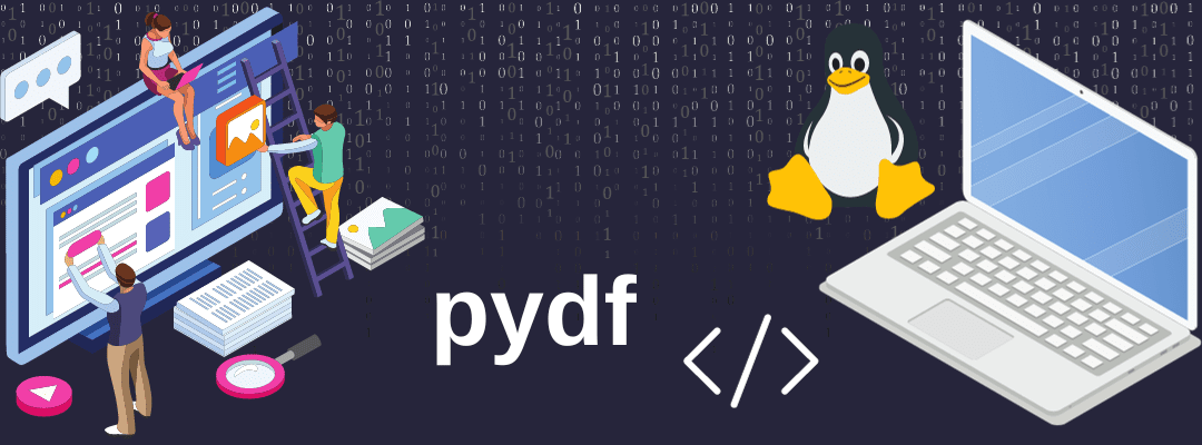 Использование 'pydf' - инструмента Linux для просмотра использования дискового пространства на файловой системе с цветной кодировкой